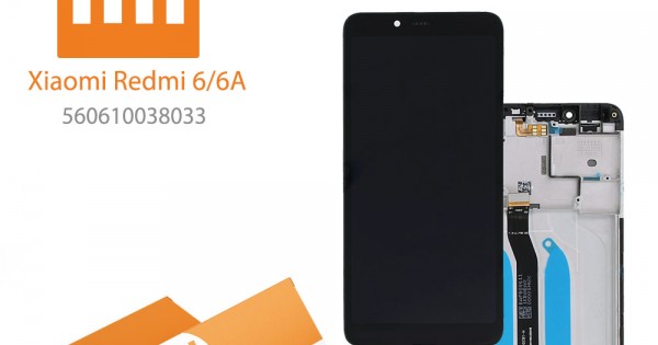 Xiaomi Redmi 6 Redmi 6A Lcd Display Screen Touch Black Service